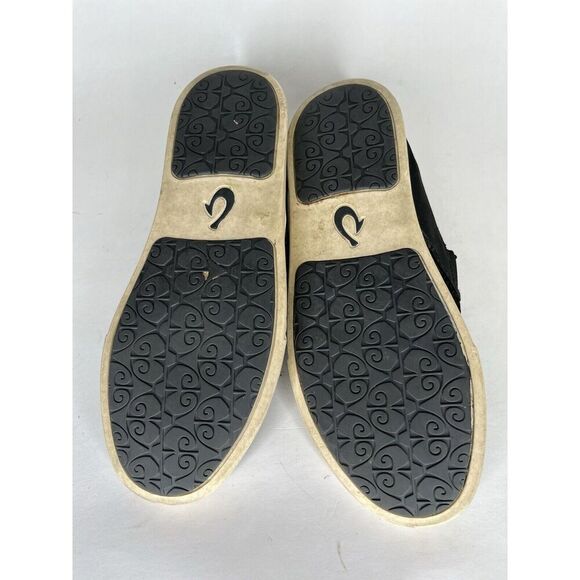 Olukai Black Mesh Synthetic Slip On Casual Shoes Women Sz 7.5M US/38EU - Picture 7 of 13